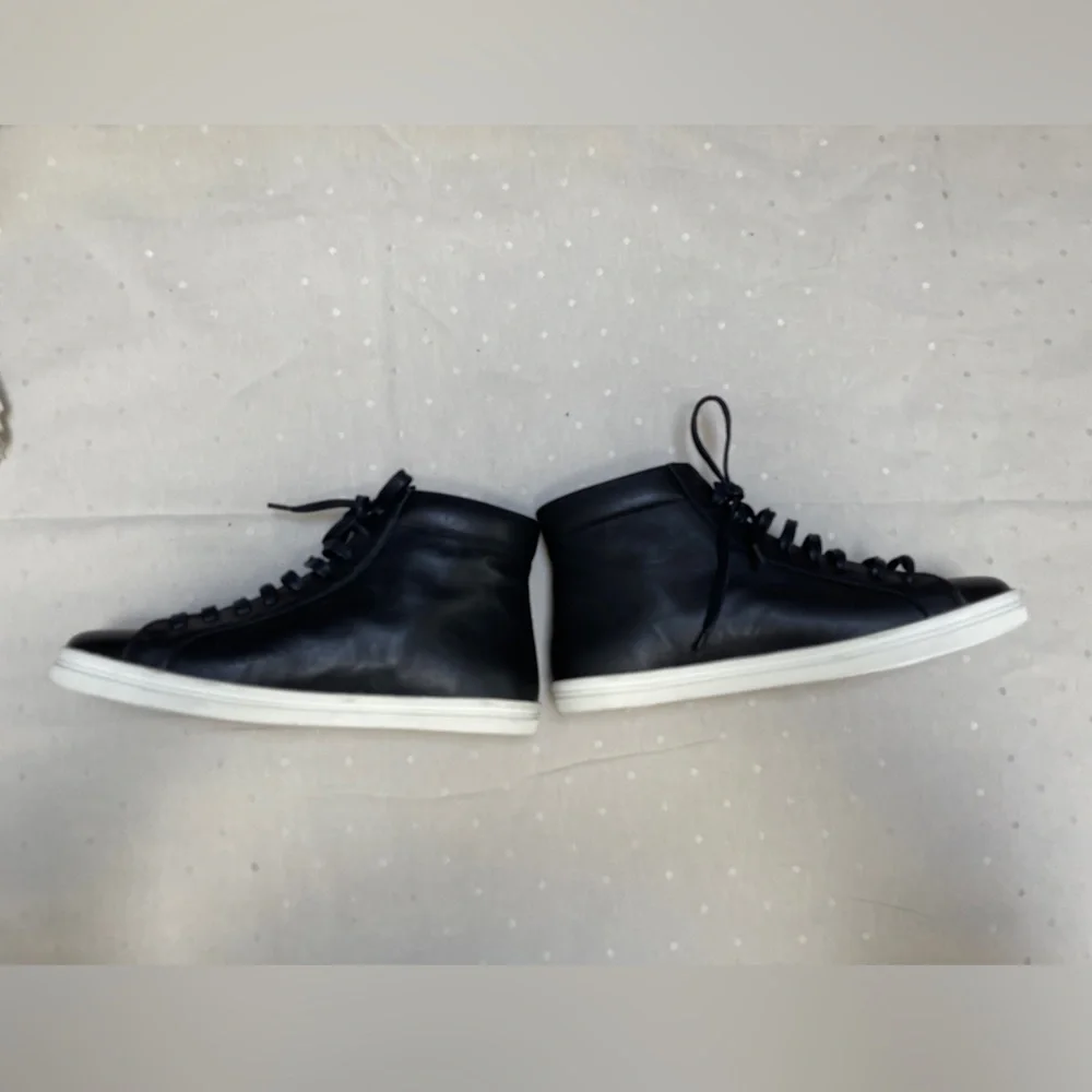 FREDA SALVADOR Sal Women's Lace Up High Top Leather Sneakers Black Size 8 NWOT - Picture 5 of 8